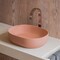 Ruvati 19-inch Sedona Clay Pink epiStone Solid Surface Bathroom Vessel Sink RVB2119TL - alternate 1
